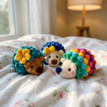 No-Sew Hedgehog Crochet Pattern 🦔 3-in-1 Amigurumi Plush PDF (Beginner-Friendly)